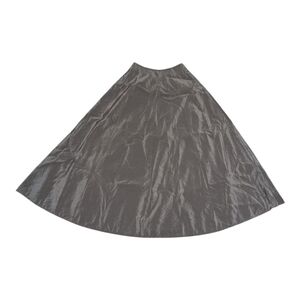 Vintage RALPH RALPH LAUREN Gray Wide Flowy Sequin Skirt Old Money (Size 4)
